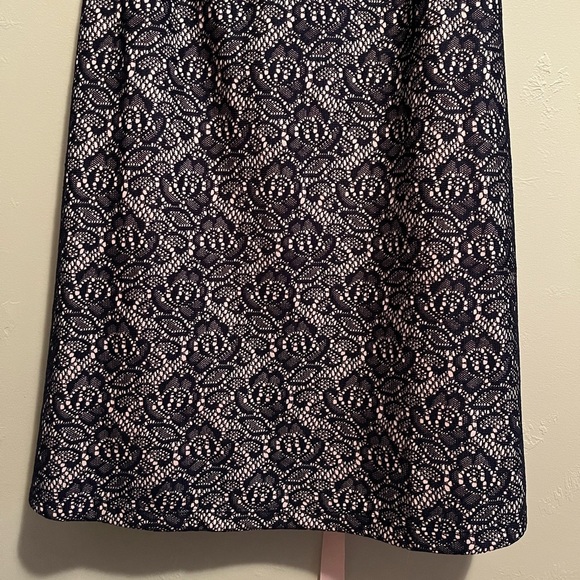 Motherhood Maternity Gender Reveal Lace Overlay Sleeveless Dress NWT - Picture 7 of 16